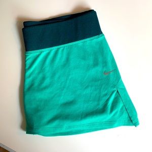 Nike Teal/Turquoise Dri Fit Tennis Skort